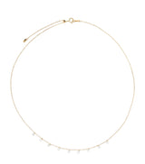 Harrods Persée Danaé 9-Stone Diamond Necklace in 18kt Yellow Gold- Buy online at McGrocer