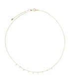Persée yellow gold diamond nine-stone Danaé necklace, UK version