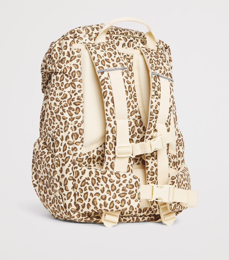 Konges Sløjd leopard print clover backpack 12L (British brand)