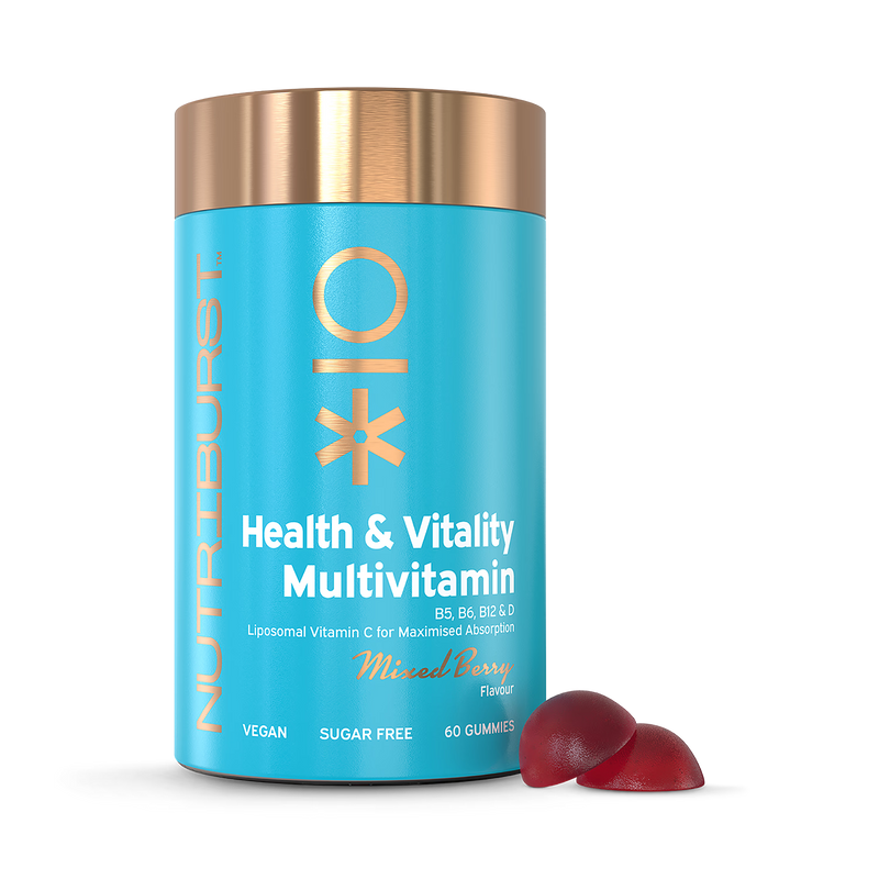 Nutriburst health vitality gummies 60 count - British product