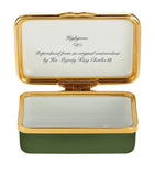 Halcyon Days Highgrove watercolour enamel box (British brand)