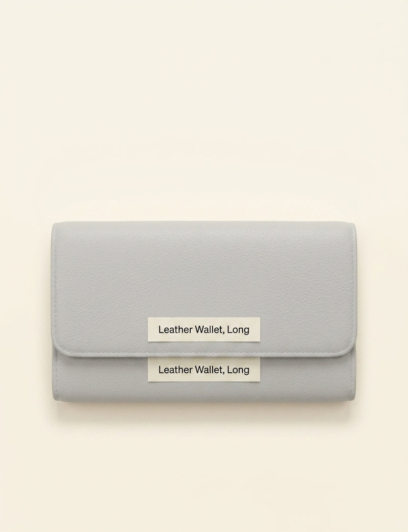 Mulberry grained leather continental wallet - British product