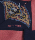 Etro wool-blend paisley scarf, imported from the UK