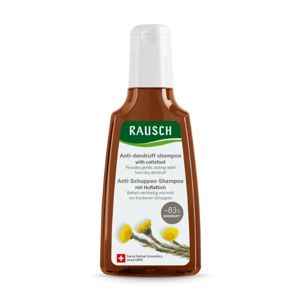 Rausch Anti-Dandruff Shampoo with Coltsfoot 200ml imported from the UK