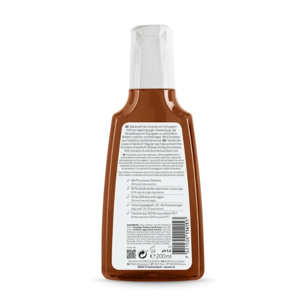 Rausch Anti-Dandruff Shampoo with Coltsfoot 200ml imported from the UK