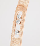 Messika Move Noa bangle 0.15ct diamond pink gold (British brand)
