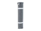 Grey self-inflating camping mat 188x66cm, imported from the UK
