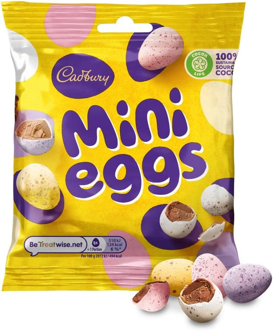 Cadbury Milk Chocolate Easter Mini Eggs 80g GOODS McGrocer Direct   