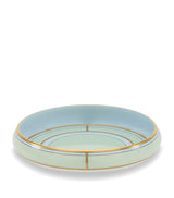 Harrods Ginori 1735 Colonna Diva Verde Porcelain Round Tray 17cm- Buy online at McGrocer