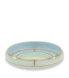 Ginori 1735 Colonna Diva verde porcelain round tray 17cm (British brand)