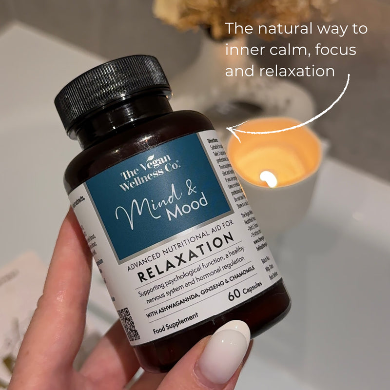 Vegan Wellness Co. Mind & Mood supplement 60 capsules, UK version