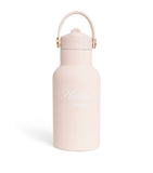 Harrods stainless steel water bottle 350ml dusty pink, UK version