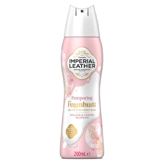 Imperial Leather Pampering Foamburst Mallow & Cherry Blossom 200ml GOODS Boots   
