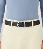 Montblanc Leather Horseshoe Belt, imported from the UK