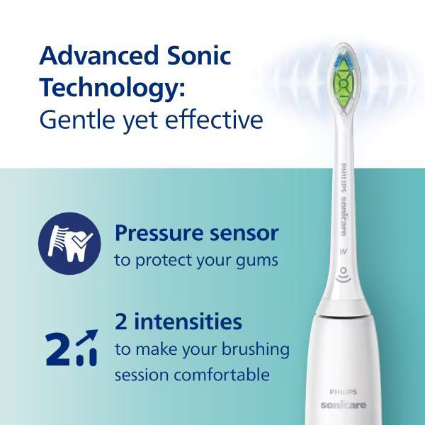 Philips Sonicare Protectiveclean 4300 white electric toothbrush, UK version