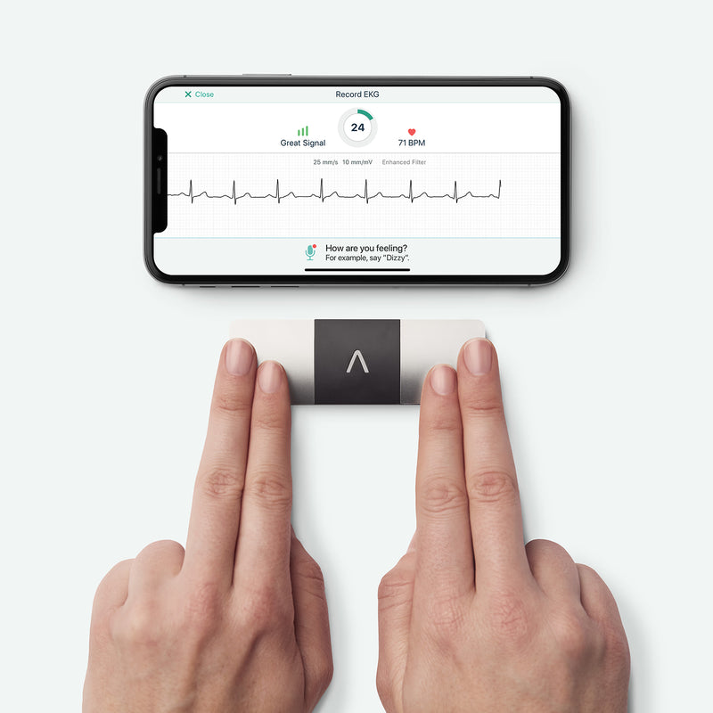 Alivecor KardiaMobile 6L ECG heart monitor, UK version