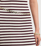 Claudie Pierlot Logo Embossed chain belt accessory (British brand)