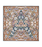 Aspinal of London silk printed square scarf 90cm (British brand)
