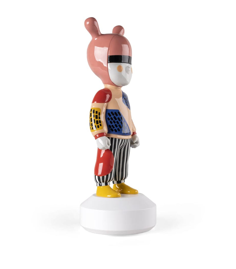 Lladró x Camille Walala large The Guest porcelain sculpture, imported from the UK