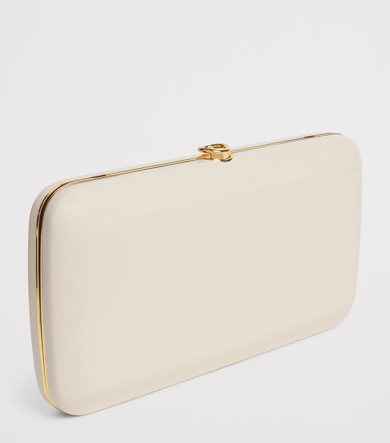 Jeffrey Levinson mirrored Finley clutch bag (British brand)