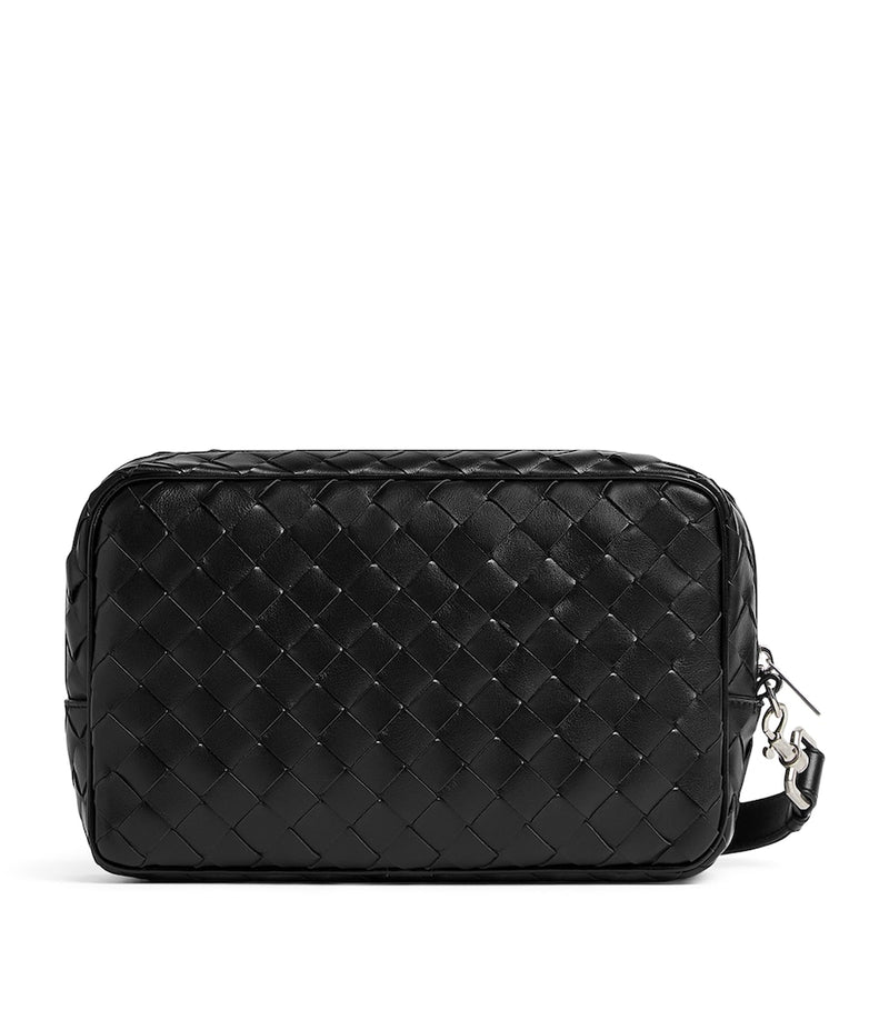 Bottega Veneta leather Intrecciato wash bag - British product