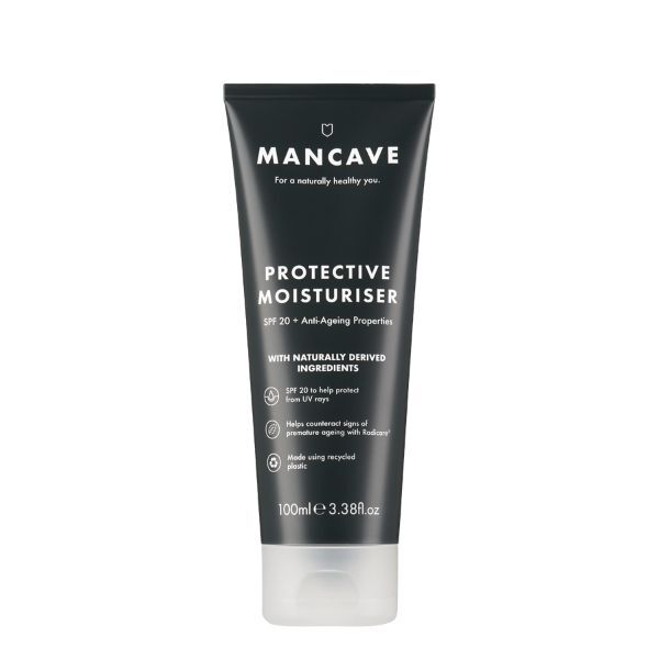 ManCave Protective Moisturiser SPF 20 100ml, imported from the UK