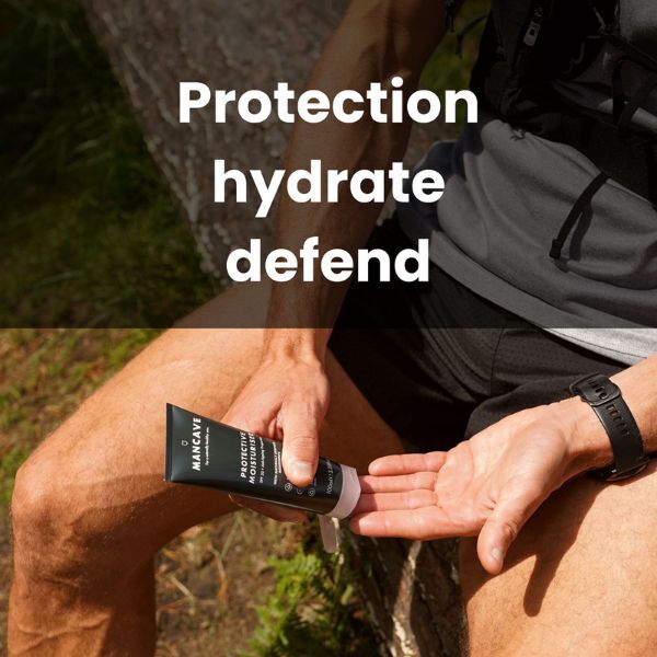 ManCave Protective Moisturiser SPF 20 100ml, imported from the UK