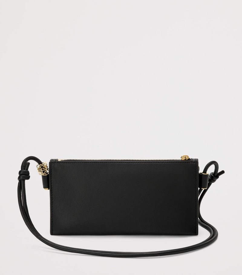 LOEWE Joya leather pouch with adjustable strap (British brand)