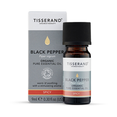 Tisserand Huile essentielle biologique pure de poivre noir 9ml