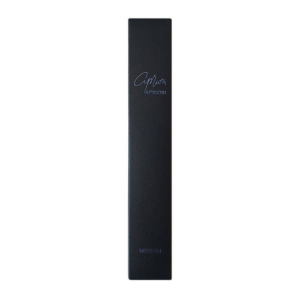 Apriori Midnight Black medium bristle toothbrush - British product