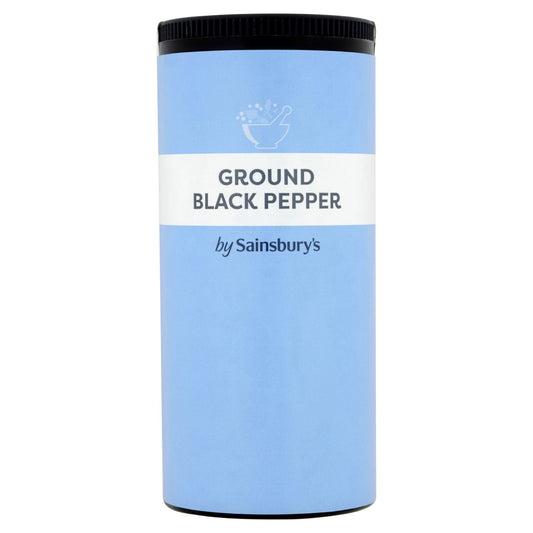 Sainsbury's Ground Black Pepper 100g Herbs spices & seasoning Sainsburys   