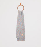 LOEWE wool-cashmere scarf with speckled design - British product