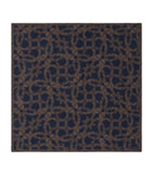 LOEWE silk Anagram print scarf 132cm (British brand)