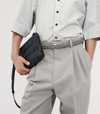 Bottega Veneta Intreccio Solo belt calfskin 2cm, imported from the UK