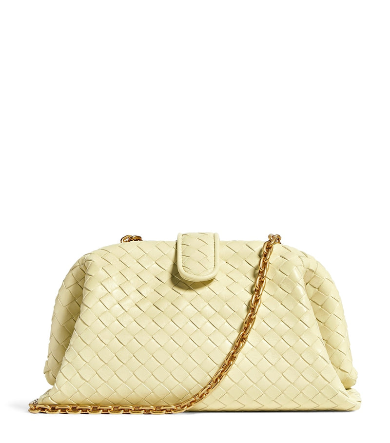Bottega Veneta Small Leather Lauren 1980 clutch bag, imported from the UK