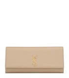 Saint Laurent Kate chain wallet in calfskin leather - British product