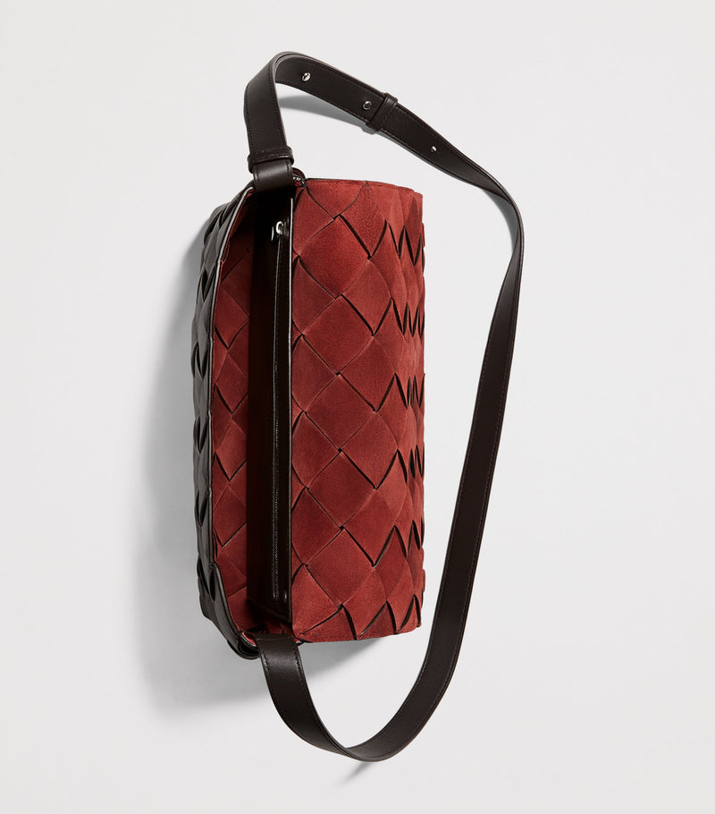 Bottega Veneta Intreccio Diago cross-body bag woven leather (British brand)