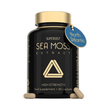 Holland & Barrett SuperSelf Sea Moss Wildcrafted North Atlantic Sea Moss Supplement 30 Capsules- Buy online at McGrocer