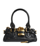 Chloé Paddington small leather top-handle bag, imported from the UK