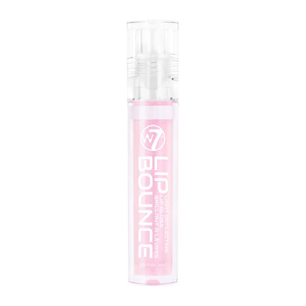 W7 Lip Bounce Lip Gloss Soft Pink 3ml (British brand)