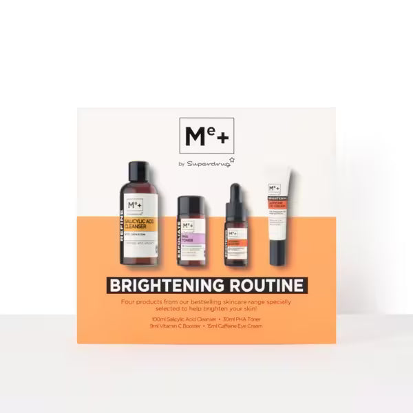 Me+ Brightening Routine Gift Box Skincare Set, imported from the UK
