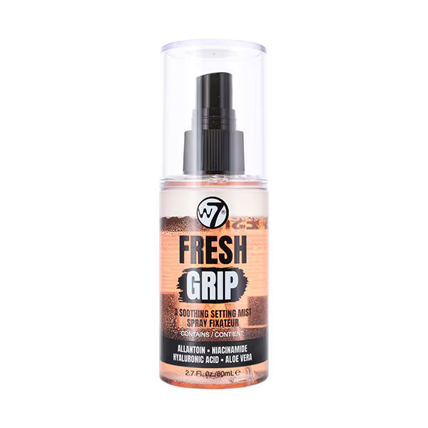 W7 Fresh Grip Setting Spray 80ml (British brand)