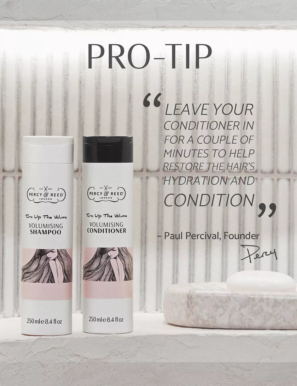 Turn Up The Volume Volumising Conditioner 250ml Haircare & Styling M&S