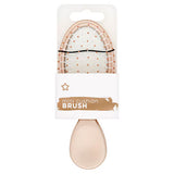 Superdrug Superdrug Mini Hair Brush Gold Travel- Buy online at McGrocer
