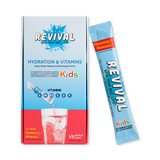 Holland & Barrett Revival Kids Daily Multi-Vitamin & Electrolyte Drink Strawberry & Watermelon 30 Sachet- Buy online at McGrocer