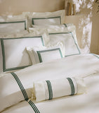 Pratesi Tre Righe square pillowcase 65cm (British brand)