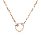 Harrods Pomellato Rose Gold and Diamond Together Necklace- Buy online at McGrocer