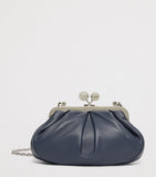 Weekend Max Mara Pasticcino small leather clutch bag, UK version