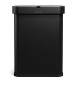 Harrods Simplehuman Rectangular Sensor Bin with Voice Control (58L)- Buy online at McGrocer