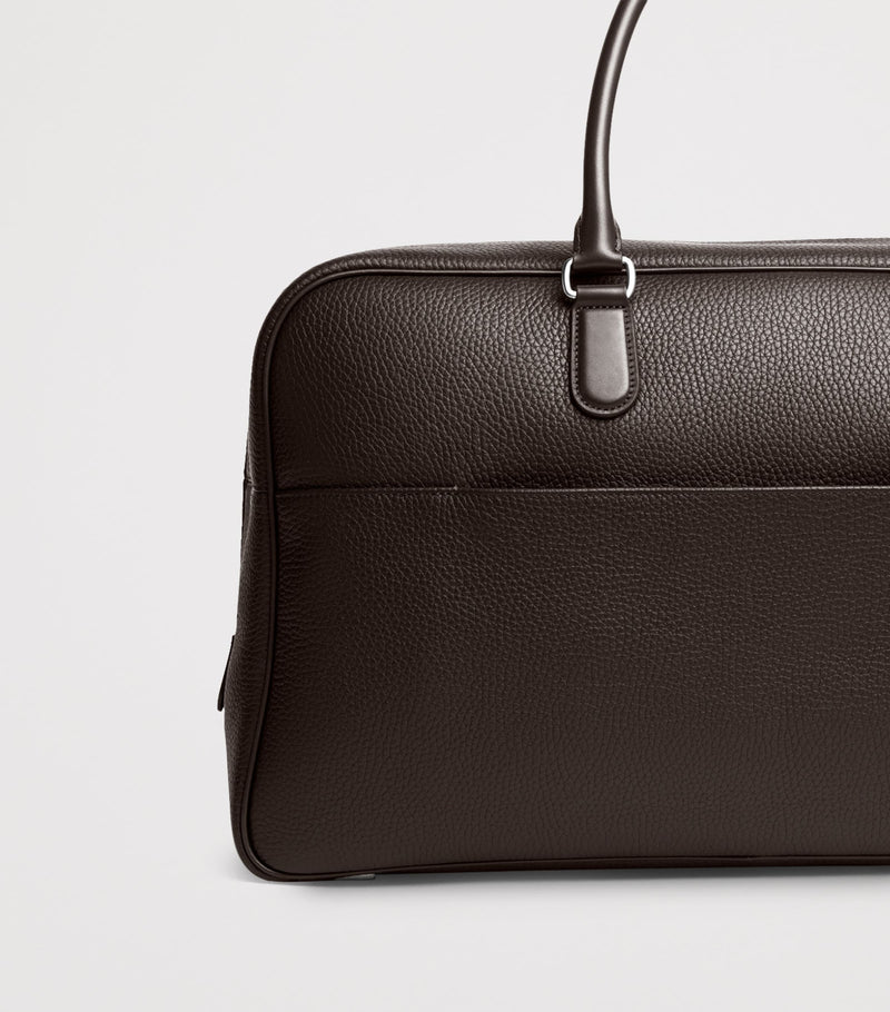 Carl Friedrik Granville leather duffle bag - British product